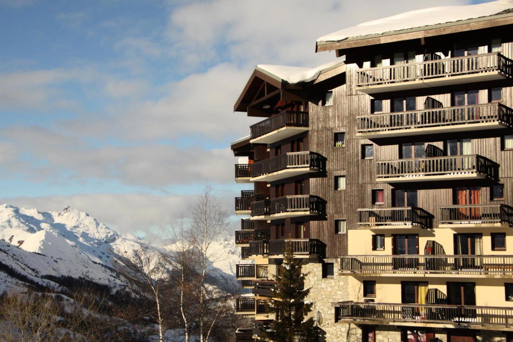 Residence Balcons D'Olympie - Appartement Confortable Avec Cabine - Proche Des Pistes - Balcon Mae-1514 Saint-Martin-de-Belleville Exterior photo